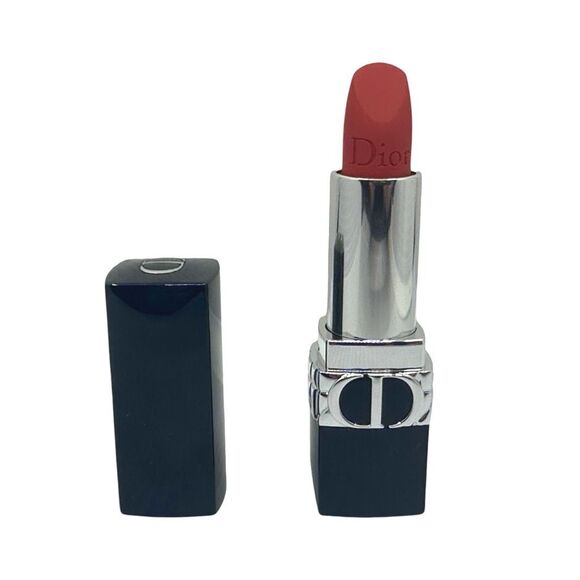 Christian Dior | Rouge Dior 784 Rouge Rose Refillable Lipstick - 3.5 g / 0.12 oz - Picture 1 of 5